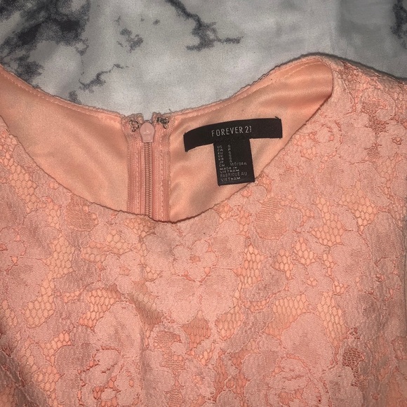 FOREVER 21 Peach Dress - Picture 4 of 4